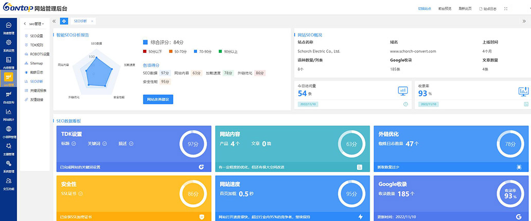BONTOP外貿(mào)建站系統(tǒng)SEO優(yōu)化診斷系統(tǒng) BONTOP外貿(mào)建站系統(tǒng)SEO優(yōu)化診斷系統(tǒng)